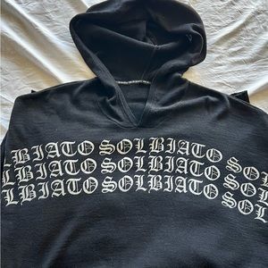 Vintage Solbiato Black Label Hooded Sweater Size 3X